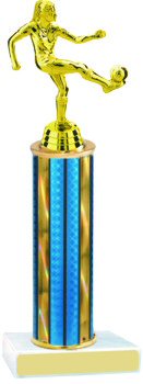 Prism Hologram Soccer Trophy