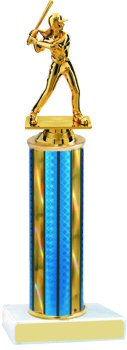 Prism Hologram Softball Trophy