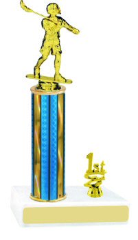 Prism Hologram Lacrosse Trophy with Trim