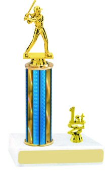 Prism Softball Trophy with Trim