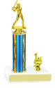 Prism Softball Trophy with Trim