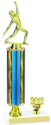 Prism Baton Twirling Trophy with Pedestal and Trim