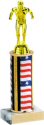 Flag Series Round Column Swimming Trophy