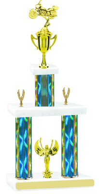 Two Post Motorcycle Cup Trophy