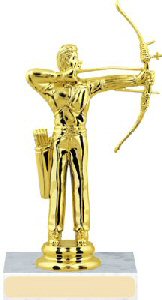 Archery Figure on a Base Trophy