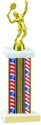 Flag Series Wide Column Tennis Trophy