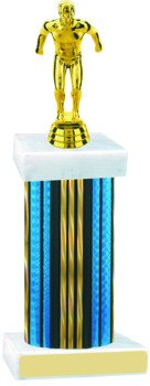 Prism Wide Column Swimming Trophy
