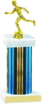 Prism Wide Column Running Trophy