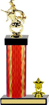 Diamond Hologram Halloween Trophy with Trim