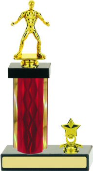 Diamond Wrestling Trophy with Trim