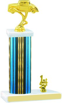 Prism Hologram Car Show Trophy with Trim