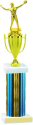 Prism Hologram Wide Column Volleyball Cup Trophy