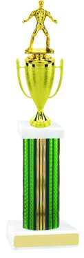 Prism Hologram Wrestling Cup Trophy